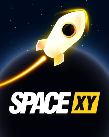 Space Xy için özgün tanıtım görseli: slot oyunu düzenini soyut geometrik desenle gösterir.