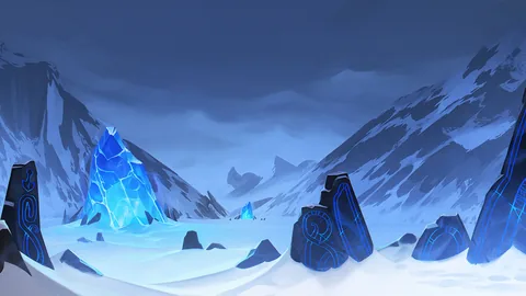 Stormborn için özgün tanıtım görseli: slot oyunu düzenini soyut geometrik desenle gösterir.